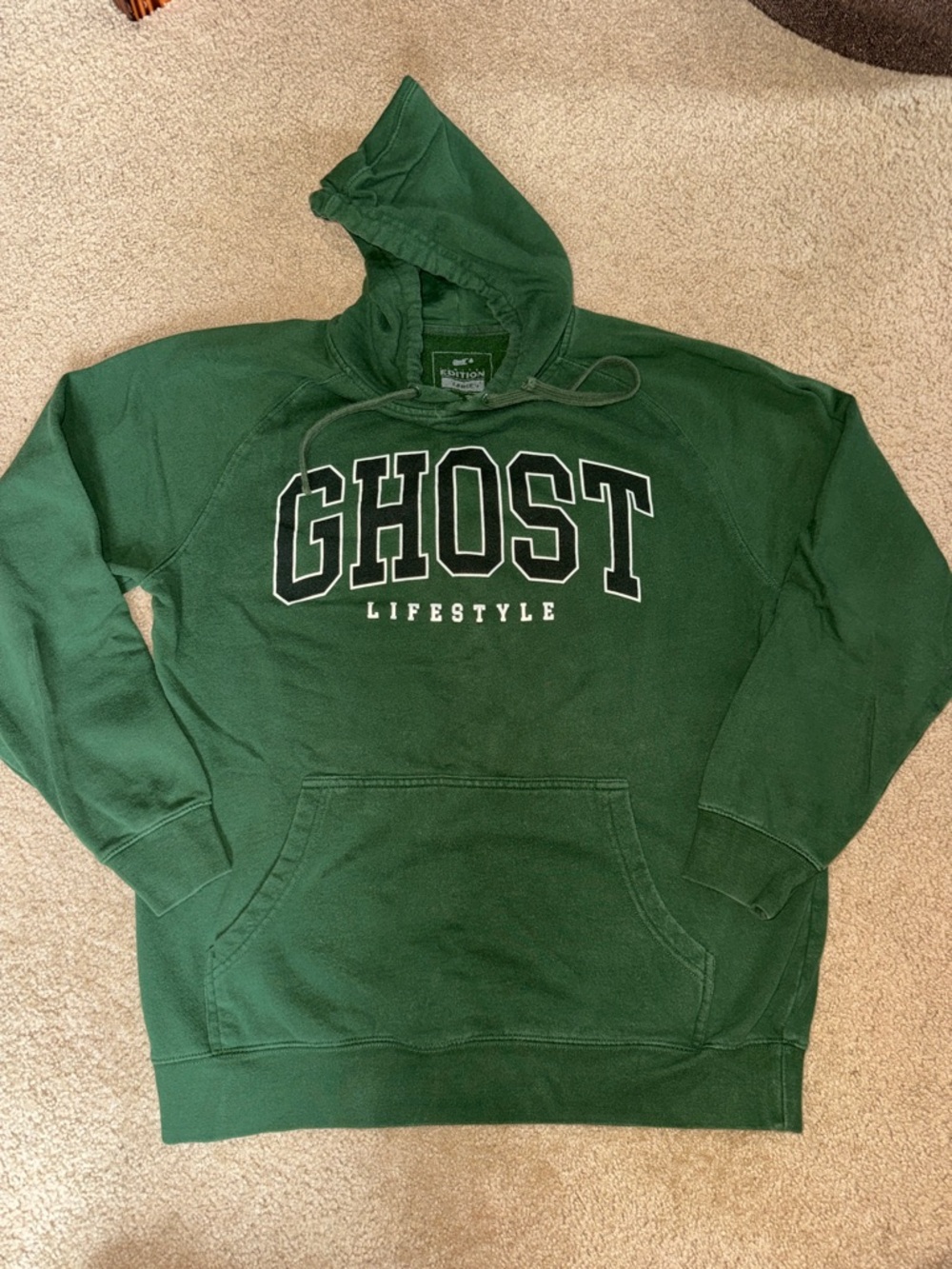 GHOST Lifestyle Men's Forest Green Hoodie